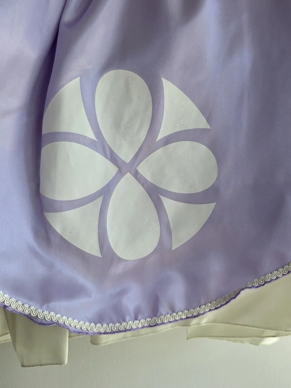 Alegria Lavender Princess Costume Dress with Pearl Trim NWT.